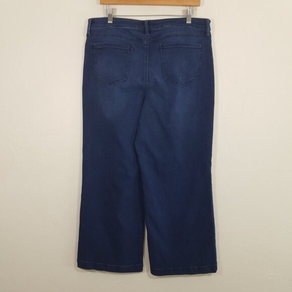 NYDJ Future Fit LiftxTuck Technology Stretch Jeans Blue Size 14 - Picture 4 of 7